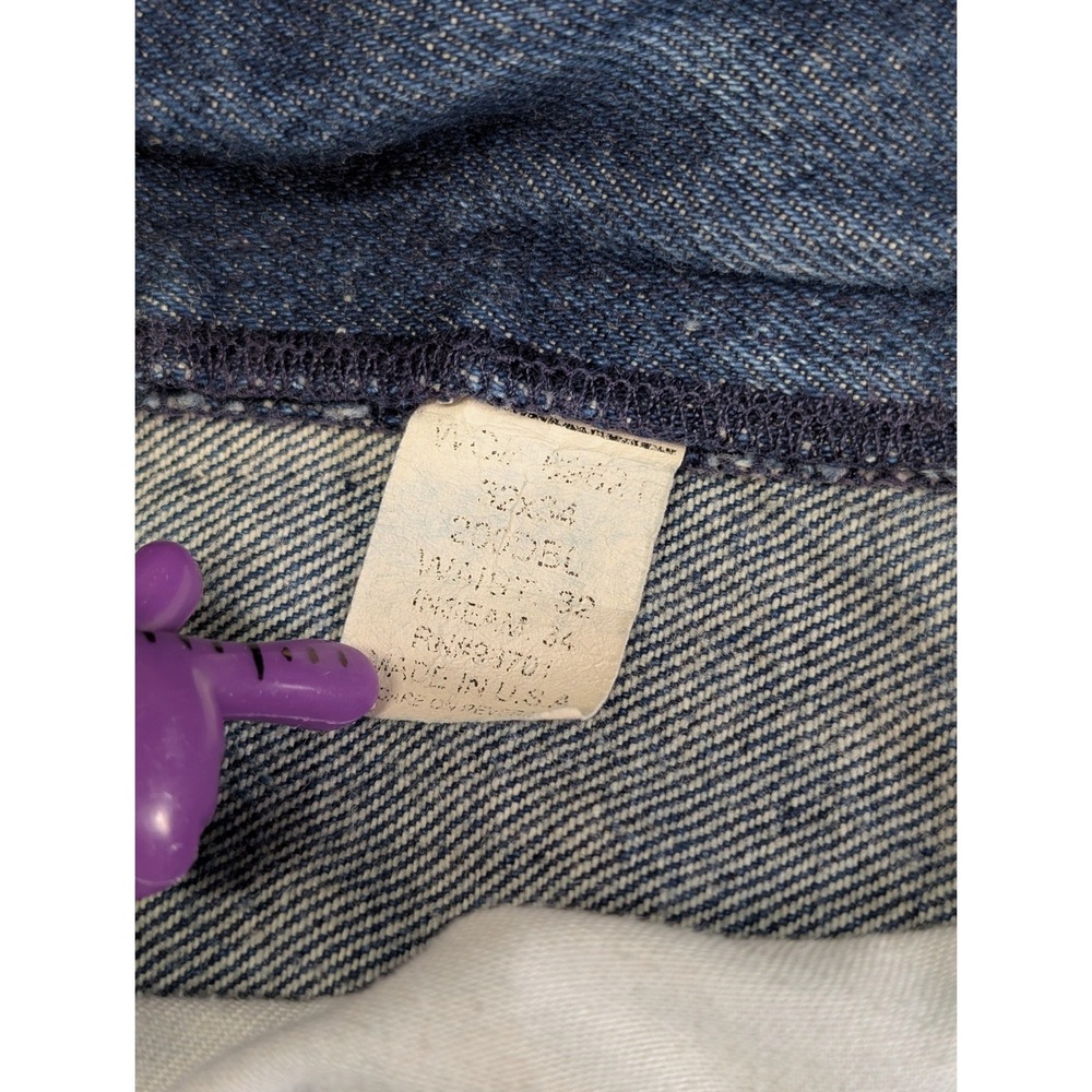 Wild Ass Double Knee Work Jeans USA Made Men's 32x32 Logger Distressed Denim - Picture 5 of 16